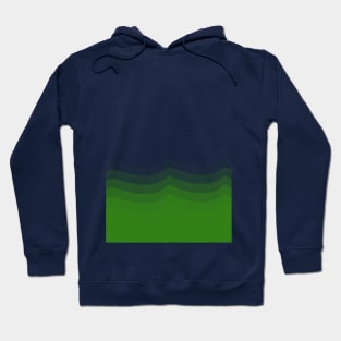 Wave Pattern Hoodie